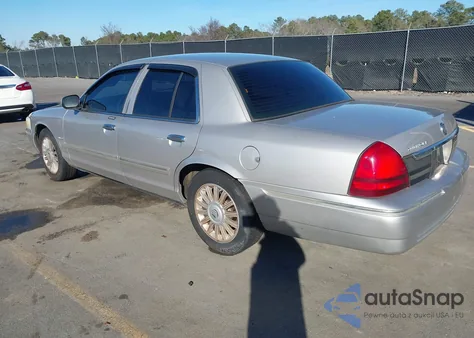 2009 Mercury Grand Marquis Ls (Fleet Only) из США, поврежденный, VIN 2MEHM75V29X627459